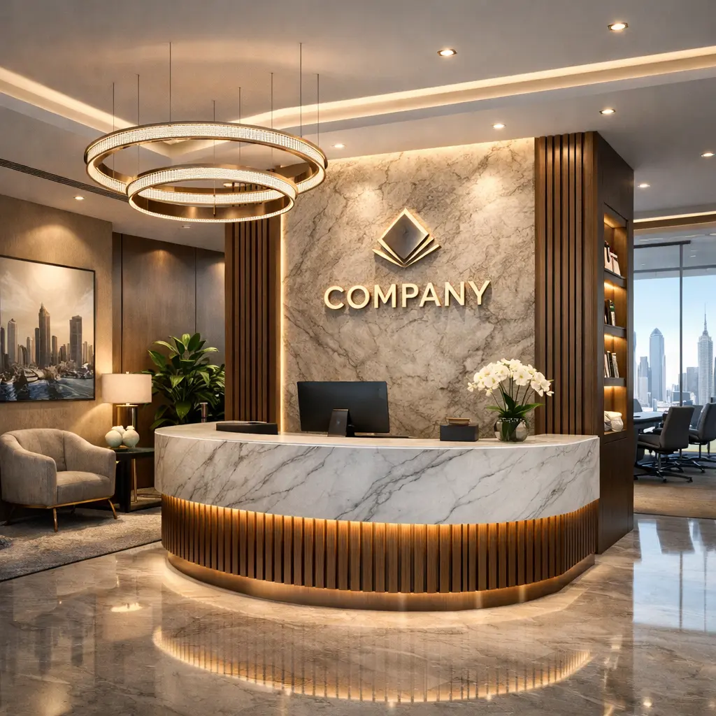 Modern Reception Interior